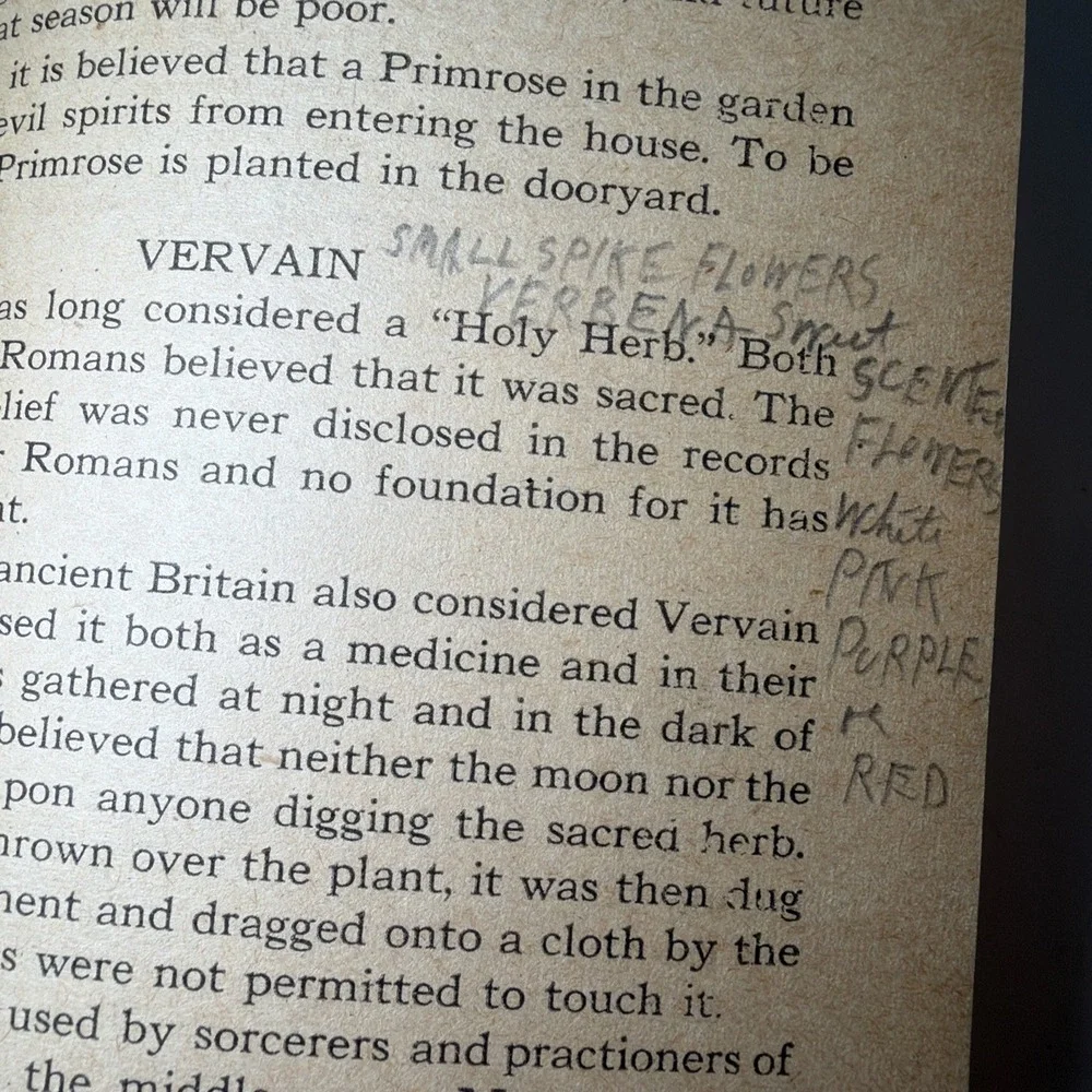Herb Magic and its Ancient Aspects 1943 Paperback Pamphlet